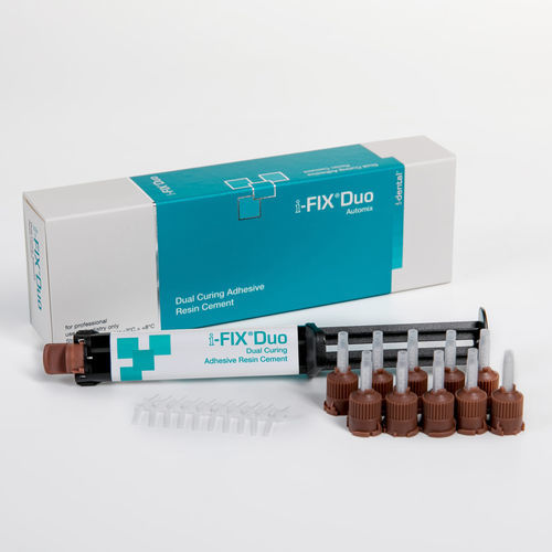 牙嵌牙齿胶粘剂 - i-FIX Duo - i-dental - 用于牙齿填补物 / 用于牙冠 / 用于牙桥