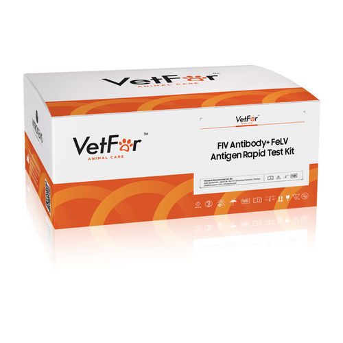 兽用快速诊断检测 - VVD09 - VETFOR - 用于猫科动物 / 抗原 / 抗体