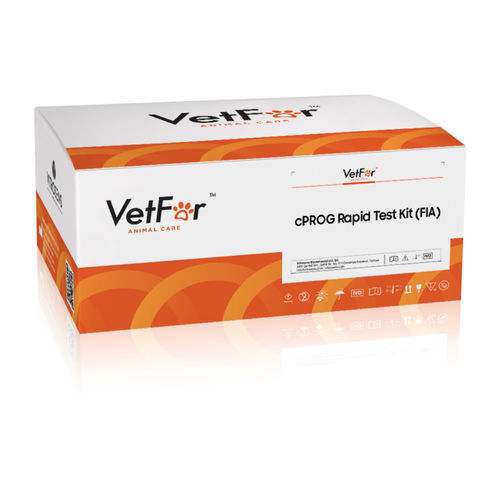 兽用快速诊断检测 - VVP02 - VETFOR - 用于犬类 / 孕酮 / 血清