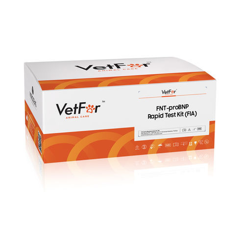 兽用快速诊断检测 - VVP24 - VETFOR - 用于猫科动物 / NT-proBNP / 血清