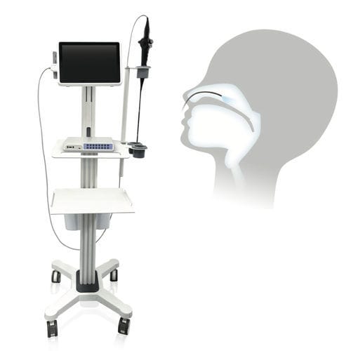 儿科电子咽镜 - M3E Series - Junyuan Medical - 高解析度 / 带视频显示器 / 带USB接口