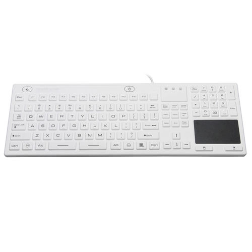 带触摸板医用键盘 - JH-IKB110 - Jinghong Industrial - 硅胶 / USB / 防水