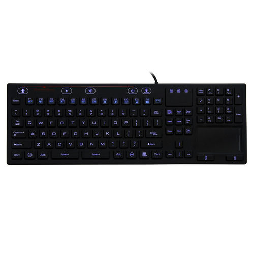 带触摸板医用键盘 - JH-IKB110BL - Jinghong Industrial - 硅胶 / USB / 防水