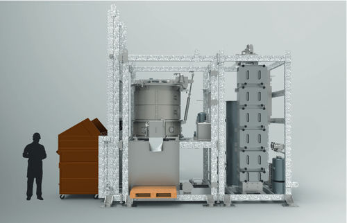 危险物质垃圾处理系统 - Converter® H2000 - OMPECO SRL - 用于制药业 / 医用 / 自动