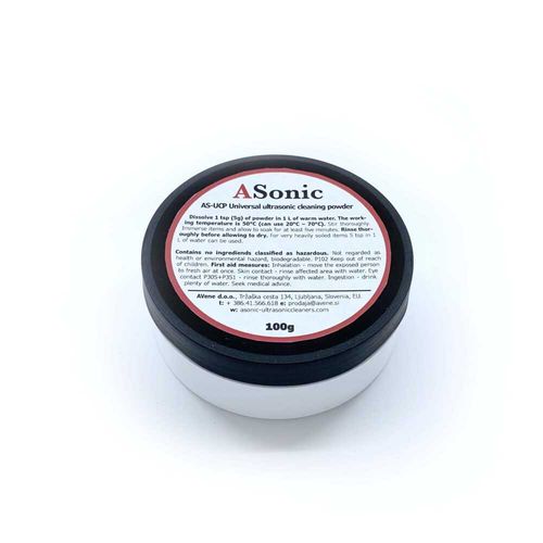 粉末清洁剂 - AS-UCP-250 - Asonic - 手术器械 / 用于玻璃 / 用于不锈钢