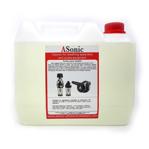 泡沫式清洁剂 - AS-BIOX-5 Master Box - Asonic - 液体 / 5000毫升 / 医疗设备