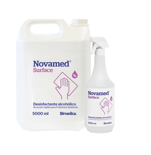 地板和表面抗菌剂 - Novamed® - BIMEDICA - 液体 / 5000毫升 / 1000毫升