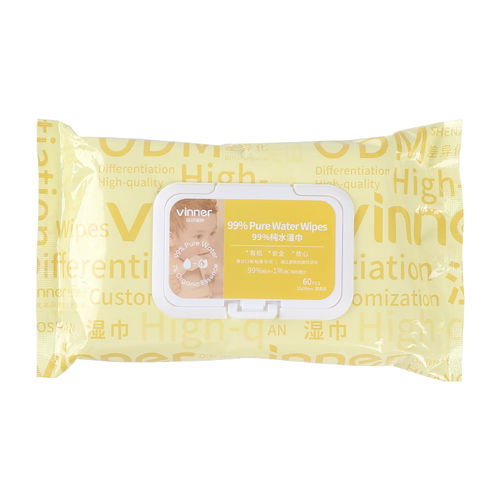 婴儿卫生清洁湿巾 - Vinner Care - 60个装