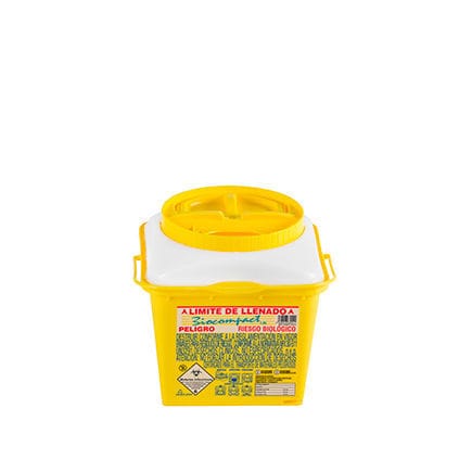 废料储存容器 - BioCompact - Sanypick Plastic SA. - 加压加热 / 可叠放 / 安全