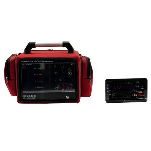 便携式病人监护仪 - ST/164 - SIM-MOD - 床头柜 / ECG / SpO2