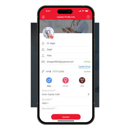 管理移动应用 - Healthray - 监护 / 规划 / 带跟踪系统