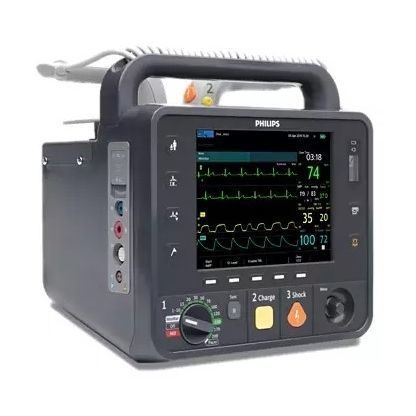 半自动体外除颤器 - HeartStart Intrepid - PHILIPS - 带监护仪