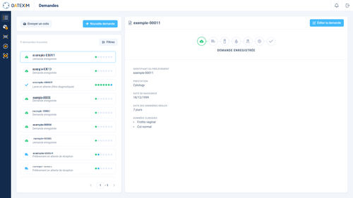 病理学管理系统 - LABFLOW® - DATEXIM - 数据 / 诊断 / 报告