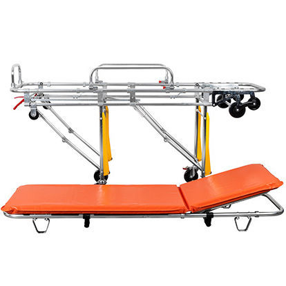 救护车担架车 - YC-B2-1 - Suzhou Tingeer Import and Export Co., Ltd. - 手动 / 可调高度 / 椅背可调
