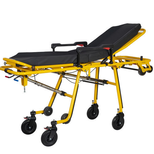 急救担架车 - YC-B11 - Suzhou Tingeer Import and Export Co., Ltd. - 手动 / 可调高度 / 椅背可调