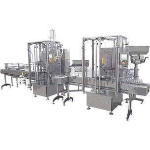 制药业灌装封口机 - RF 220 - PLÜMAT Maschinenbau Vertriebs-GmbH - 瓶子 / 旋转