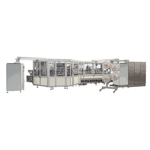 自动生产线 - BM 444 - PLÜMAT Maschinenbau Vertriebs-GmbH - 药品 / 用于血袋 / 旋转
