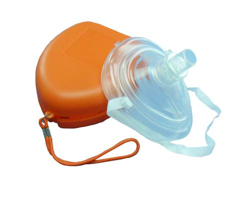 口对口负压口罩 - 325-1-12A - Secured Medical Direction - 心肺复苏CPR / PVC / 不含乳胶