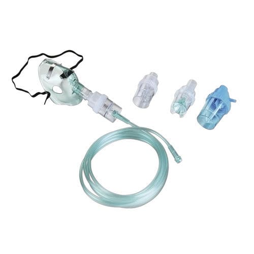 PVC雾化口罩 - 35-S-12A - Secured Medical Direction - 可调节 / 透明 / 一次性