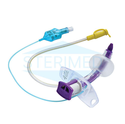 气管切开术插管 - SMD 702 series - SteriMed Medical Devices - 弯曲 / PVC / 挠性