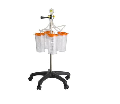 气动手术吸引器 - Tecnomed Medical Sistemler Ve Turizm Sanayi Ticare Limited Sirketi - 真空式 / 带滑轮