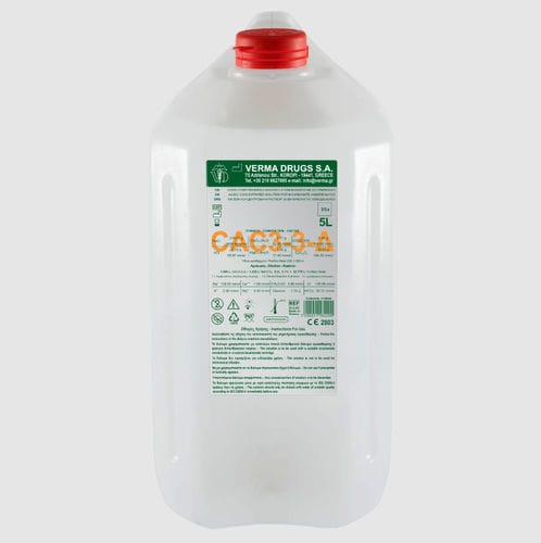 溶液血液透析浓缩液 - CAC3-3-A - Verma Drugs