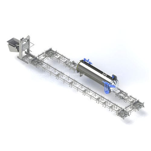 医用垃圾处理系统 - 15t/d - Zhucheng Zhongnenghe Machinery Technology Co., Ltd. - 自动 / 灭菌