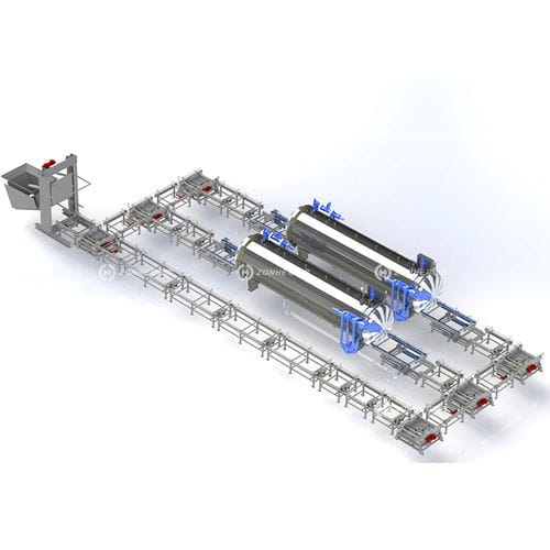制药业垃圾处理系统 - 20t/d - Zhucheng Zhongnenghe Machinery Technology Co., Ltd. - 医用 / 自动 / 灭菌