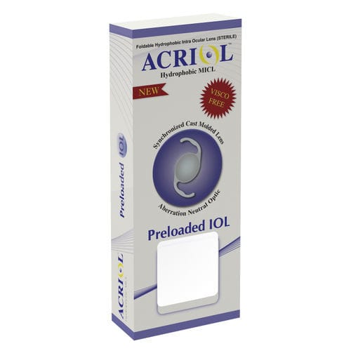 单焦点人工晶状体 - Acriol Pre-Loaded - Care Group