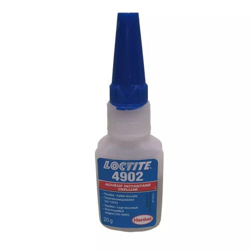 氰基丙烯酸盐医用装配胶水 - LOCTITE® 4902 - Henkel - 一次性医疗用具 / 用于金属 / 用于塑料