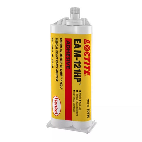 环氧树脂医用装配胶水 - LOCTITE&reg; EA M-121HP - Henkel - 用于医疗器械 / 用于金属 / 用于塑料