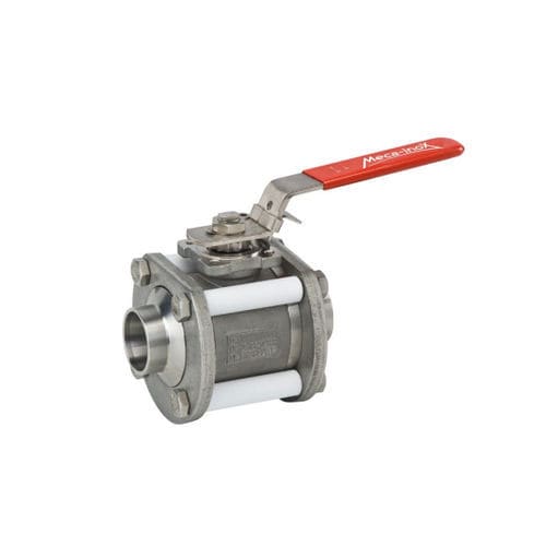 球形调节阀 - PS4 H - Meca-Inox - 用于腐蚀性流体 / 用于制药业 / 用于零件