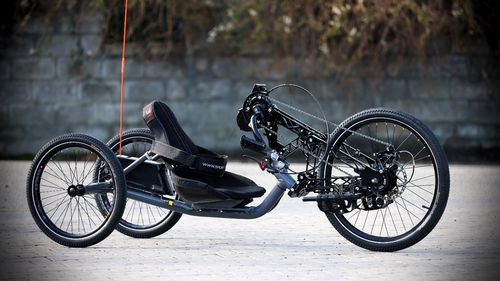 电动手摇自行车 - Troublemaker - Sport-On - 成人 / 黑色 / 蓝色