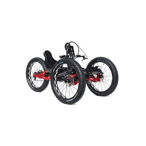 电动手摇自行车 - Fat Jeetrike - Sport-On - 成人 / 红色 / 黄色