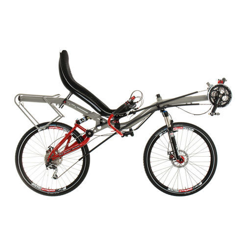 脚踏式躺骑车 - MAX - Azub Bike - 成人 / 红色 / 灰色