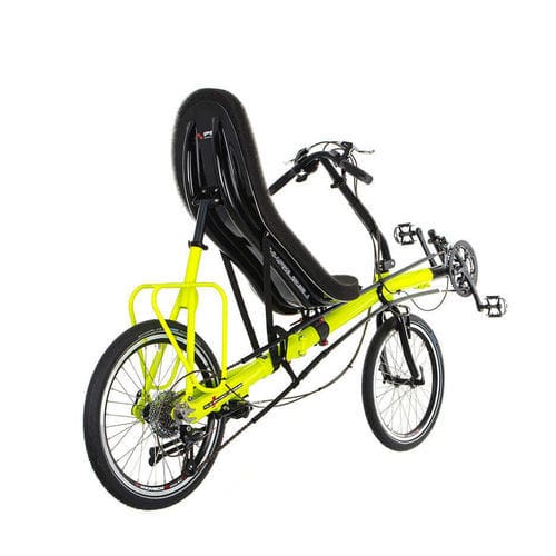 脚踏式躺式三轮车 - Origami - Azub Bike - 成人 / 黄色 / 钢框架