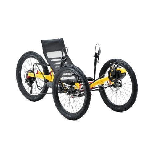 脚踏式躺式三轮车 - Ti-FLY X - Azub Bike - 成人 / 折叠 / 黑色