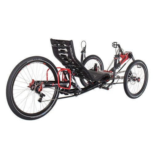 脚踏式躺式三轮车 - Ti-FLY 26 - Azub Bike - 成人 / 折叠 / 黑色