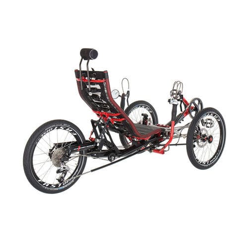 脚踏式躺式三轮车 - Ti-FLY 20 - Azub Bike - 成人 / 折叠 / 黑色