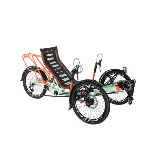 脚踏式躺式三轮车 - TRIcon 20 - Azub Bike - 成人 / 折叠 / 橙色