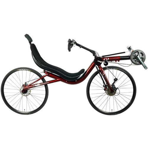 脚踏式躺骑车 - Zelus - Cycles Performer - 成人 / 红色