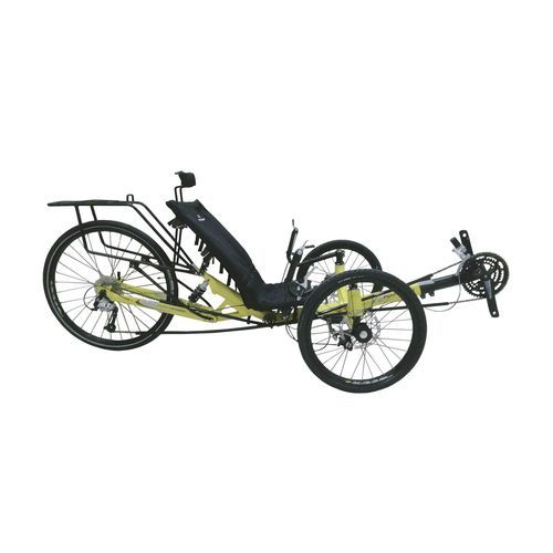 脚踏式躺式三轮车 - Trike F-JC26x - Cycles Performer - 成人 / 绿色
