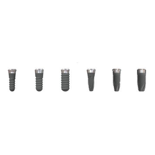 锥形牙齿植入物 - R series - CSM Implant Company - 钛 / 锥形 / 内部