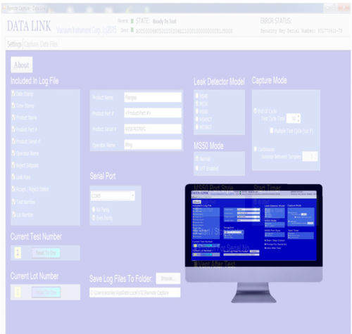 测试软件 - DATALINK - VACUUM INSTRUMENTS CORPORATION, LLC - 控制 / 数据收集 / 密封测试仪