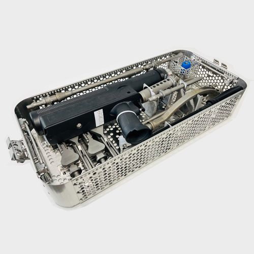 手术器械消毒盘 - NGS Engineering - 带孔 / 不锈钢 / 加压加热