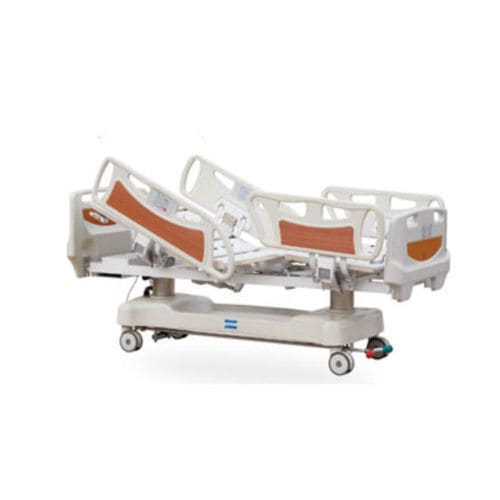 医用病床 - A-9 - Tianjin Kangli Medical Instrument - 电动 / 高度可调节 / 折叠