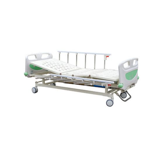 医用病床 - Tianjin Kangli Medical Instrument - 手动 / 高度可调节 / 折叠