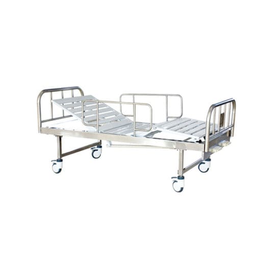 医用病床 - A 47 - Tianjin Kangli Medical Instrument - 手动 / 高度固定 / 带滑轮