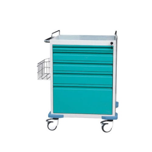 麻醉推车 - Tianjin Kangli Medical Instrument - 通用 / 铝制 / 金属
