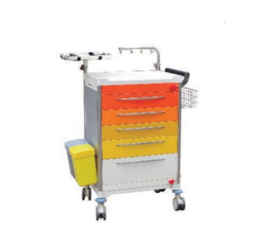 急救推车 - Meige - Tianjin Kangli Medical Instrument - 铝制 / 塑料 / 金属